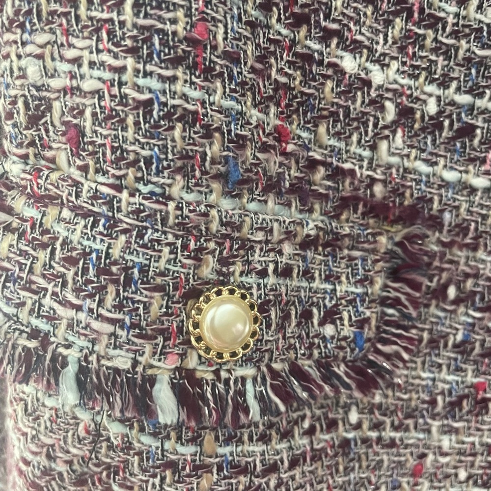 Karl Lagerfeld tweed jacket. NWOT. Size M. - Picture 2 of 4